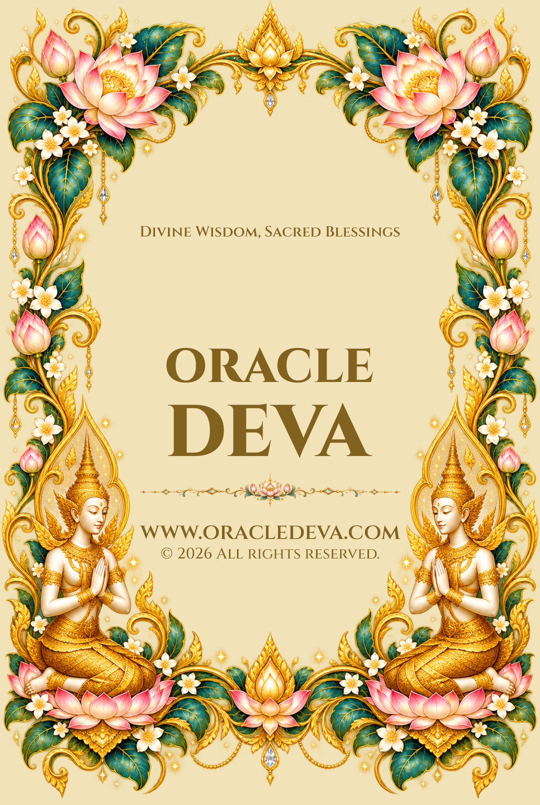 Deva Oracle Card Back